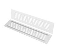 SEWOART 2pcs Aluminum Alloy Rectangular Air Vent Grilles for Wardrobe Cabinet Ventilation Heat Dissipation Covers with Fine Workmanship Suitable for Shoe Cabinets and Storage Units