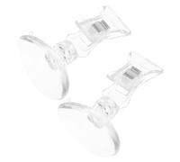 SEWOART 2pcs Aquarium Feeding Tool Veggie Seaweed Suction Cup Clips for Fish Tank Underwater Holder Depth Fish Food Feeder Accessories