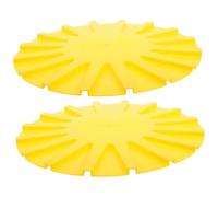 SEWOART 2Pcs Bee Escape Disc Plastic Beehive Exit Gate Honey Bee Transferring Tool Practical Beekeeping Equipment Kit for Hive Super Clearing and Honey Harvesting