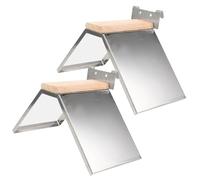 SEWOART 2Pcs Bird Stand for Pigeons Safe Roosting Perch for Birds Stable Reliable Pigeon Rest Stand Pet Supplies for Homing Racing Pigeons