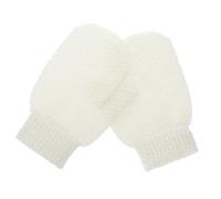 SEWOART 2pcs Body Exfoliating Gloves Bathing Scrub Mittens Rich Foaming for Shower Bath Unisex Skin Cleaning Supplies