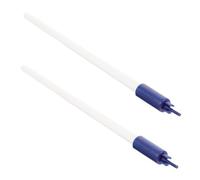 SEWOART 2Pcs Bottling Wand Set for Beer and Wine Brewing Plastic Bottle Filling Wand with Valve for Home Brewing and Bottling Accessories