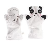 SEWOART 2pcs Cartoon Bathing Gloves Exfoliating Mitts for Shower Body Cleaning Silkify Exfoliating Glove