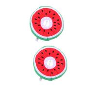 SEWOART 2pcs Cat Recovery Collar Soft Watermelon Cone Collar for Cats Breathable Polyester Design Prevents Licking and Biting for Comfort