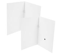 SEWOART 2Pcs DIY Blank Graffiti Greeting Cards with Voice Recording Multi Functional Handwriting Paper Cards for Halloween Christmas Graduation for Long Distance Connections