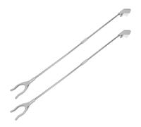SEWOART 2pcs Foldable Litter Picker Grabber Tool 1M Long Lightweight Trash Stick Ergonomic Handle for Seniors and Adults Yard Cleanup Reaching Tool