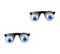SEWOART 2pcs Funny Pet Glasses for Dogs Halloween Accessories Pet Glasses Prop Fashion Trend
