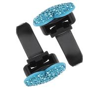 SEWOART 2pcs Heart Shaped Car Vent Clips Stylish Aromatherapy Diffuser for Car Air Outlet Decoration Bling Vent Clips for Enhanced Interior Freshness