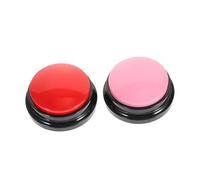 SEWOART 2Pcs Interactive Pet Sound Buttons Portable Recordable Talking Training for Dogs and Cats Communication Tool for Mental Stimulation and Behavior Improvement