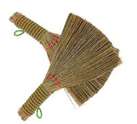 SEWOART 2pcs Kitchen Cleaning Broom Desk for Kids Desk Cleaning Brush Desktop Small Broom Household Cleaning Portable Office Desk Natural Broom Child Mini Dust Brush Miscanthus