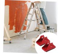SEWOART 2pcs Ladder Feet Extension Rubber Protective Covers Non-Slip Ladder Accessories Replacement Pads for Stable and Safe Legs