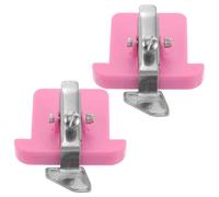 SEWOART 2pcs Magnetic Seam Guide for Sewing Machine Adjustable Polygonal Hemmer with Scale Accurate Sewing Edge Guide Quilting Supplies Magnetic Ruler for Precise Seam Control