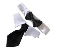 SEWOART 2pcs Pet Bow Tie and Necktie for Dogs and Cats Fashion Accessories for Weddings Birthdays Christmas and Parties Comfortable and Stylish Pet Grooming Essentials