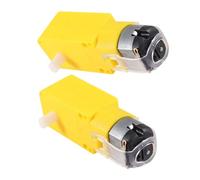 SEWOART 2pcs Reduction Ratio for Rc Aircraft Robot Car Speed Steel Plastic Drive Motor Kit for Robotics Projects