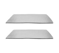 SEWOART 2pcs Reflective Reptile Heating Pads with Thermal Film Insulation Heat Mats for Snake Lizard Turtle Gecko Terrarium Tanks Portable Warmers for Reptile Pet Care