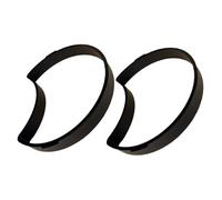 SEWOART 2Pcs Reusable Plastic Crescent-shaped Concrete Paver Mold for Garden Pathway Pavement Stepping Mold for DIY Outdoor Walkway Upgrades