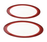 SEWOART 2pcs Silicone Baking Sheet Round Nonstick Baking Mats and Bakery Use Reusable Practical Silicone Mat Kitchen Accessory for Pizza and Pastry