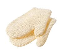SEWOART 2pcs Sisal Exfoliating Shower Gloves Body Scrub Mitts for Bathing Cleaning Supplies