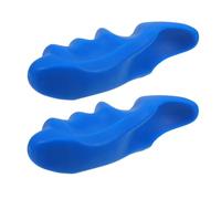 SEWOART 2pcs Small Handheld Thumb Massager for Full Body Deep Tissue Muscle Ergonomic Manual Trigger Point Tool for Neck Back Portable Convenient Point Relaxer