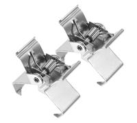 SEWOART 2Pcs Sturdy Metal Canvas Separating Clips for Oil Painting Frame Holder Wet Canvas Clamp Art Carrier for Artists Sketching Drawing Field Use