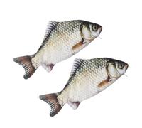 SEWOART 2pcs Stylish Fish Pencil Case Shark Shape Pen Bag Cute Pencil Holder for Boys Girls Unique Office Accessory