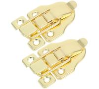 SEWOART 2pcs Toggle Latch Iron Duck Billed Toggle Hasp Reliable Latch Design for Folding Doors Versatile Jewelry Box Hardware Suitable for Office and Workshop Use