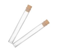 SEWOART 2pcs Transparent Cat Whiskers Holder Bottle for Pet Hair Storage Lightweight Airtight Keepsake Jars for Cat and Dog Hair Memorial Clear Containers Protecting Whiskers and Small