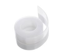 SEWOART 2pcs Transparent Silicone Weather Strip Door Window Seal Strip Self Adhesive Windproof Sound Insulation Draft Excluder for Door Gap Blocking