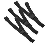 SEWOART 3pcs Adjustable Baby High Chair Harness Straps Set, 3.8cm Wide 1.6m Long Infant Stroller Waist Safety for Toddlers and Newborns, Quick Release Baby Straps for Dining and Travel