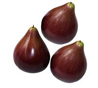 SEWOART 3Pcs Lifelike Artificial Fig Models for Home Decor Realistic Fake Fruit for Kitchen Decorations Educational Toys for Boy Girl Decorative Prop for Display and Staging