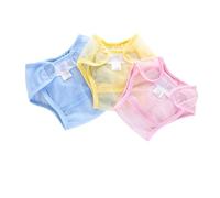 SEWOART 3pcs Mesh Cloth Diaper Cover Washable Training Pants for Potty Training Breathable Pee Practice Pants for Months