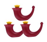SEWOART 3pcs Nasal Rinse Bottle Set Adjustable Nasal Irrigation for Adults and Children Plastic Nose Cleaner Comfortable to Hold for Sinus Relief and Hayfever
