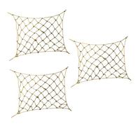 SEWOART 3pcs Parrot Climbing Net Swing Toy Design for Parrots Cockatiels and Small Pets Encourages Exercise and Coordination Skills Safe Material for Birds
