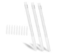 SEWOART 3pcs Professional Marker Eraser Pen Portable Makeup Remover White Pen for Tattoo Practice Eye