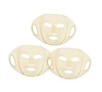 SEWOART 3pcs Reusable Silicone Facial Covers for Skin Care Moisturizing and Lightweight Design Stretchable Ear-hook Mask Shields for Enhanced Skincare Routine
