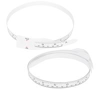 SEWOART 3pcs Set Retractable White Pp Tape Measure for Head and Arm Circumference with Accurate Calibration, Flexible Length Measuring Tool for Home and Body Use