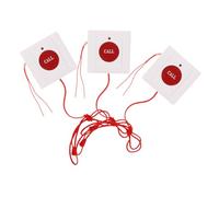 SEWOART 3pcs Wall Mounted Emergency Call Button for Seniors with Pull Cord Sensitive Sos Alarm for Nursing Homes Bathrooms High Precision Elderly Help Alert System for Fast Response and