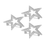 SEWOART 3pcs Women’s Brooches Pins Set Featuring Vintage Clothespin Brooch Design Alloy Material Star Shape Sturdy and Fashionable Lapel Pin for Parties and Events