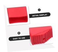 SEWOART 4pcs Anti-Slip Ladder Feet Pads Rubber Cushion Covers for Step and Extension Ladders Shock Absorbing Foot Mats for Tile Surfaces Replacement Caps