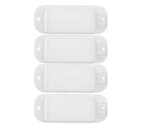 SEWOART 4pcs Childproof Light Switch Guard Covers White Wall Switch Protector Plates Rocker Style Safety Covers Preventing Accidental On/Off