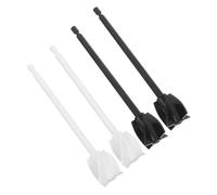 SEWOART 4pcs Electric Drill Spiral Mixing Rod Paint Mixing Tool Nail Glue Stirring Rod Paddle Mixer for Drill Stirring Sticks Epoxy Resin for Resin