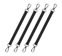 SEWOART 4pcs Electrical Tape Holder Belt Clips with Double Hook Design, Polyester and Alloy Construction, Tangle-free Use for Electricians, for High or Narrow Space Wiring Jobs