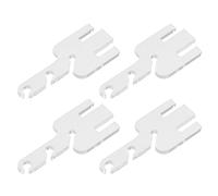 SEWOART 4pcs Knitting Machine Tensioner Adapter Set for Addi King Express Machines, Removable Yarn Tension Hook, Knitting Accessory for Precise Tension Control and Stitch Adjustment