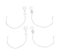 SEWOART 4pcs Miniature Lamps for Dollhouses LED Table Lights for Fairy Gardens and Sand Table Architecture Compact Lightweight Design Easy Installation Realistic Illumination for Creative