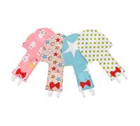 SEWOART 4pcs Parrot Clothes Cockatiel Parakeet Flying Bird Outfit Creative Birds Accessory Pet Diaper Pant for Indoor Outdoor Activity