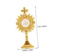 SEWOART 4pcs Religious Lapel Pins for Suits Cross Brooches Ceremony Accessories for First Communion Party and Daily Wear