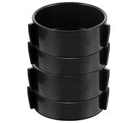 SEWOART 4pcs Reptile Bowls for Food and -resistant Dishes for Lizards Geckos and Tortoises Easy to Clean Compact for Reptile Care