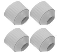 SEWOART 4pcs Silicone Door Handle Covers with Fine Texture Patterns, Round Anti-Slip Grip Sleeves that Cushion Knocks and Increase Friction, for Entry Doors and Senior Households
