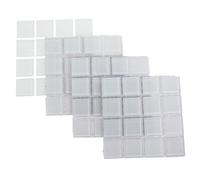 SEWOART 4pcs Summer Cooling Mat for Small Pets Natural Crystal Cooling Pad for Hamsters Rabbits Chinchillas Ice Bed Heat Reduction Sleeping Nest Easy Clean White