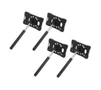 SEWOART 4pcs Telescoping Parking Card Holder Rod Extendable Contactless Auto Payment Tool for Access Plastic Swiping Stick for Safer Vehicle Parking Toll Payment